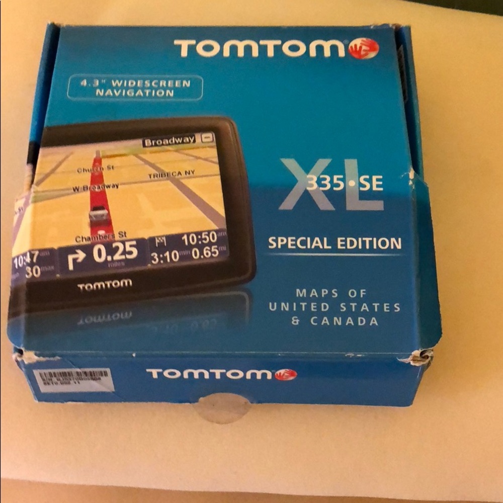 Tom Tom widescreen navigation